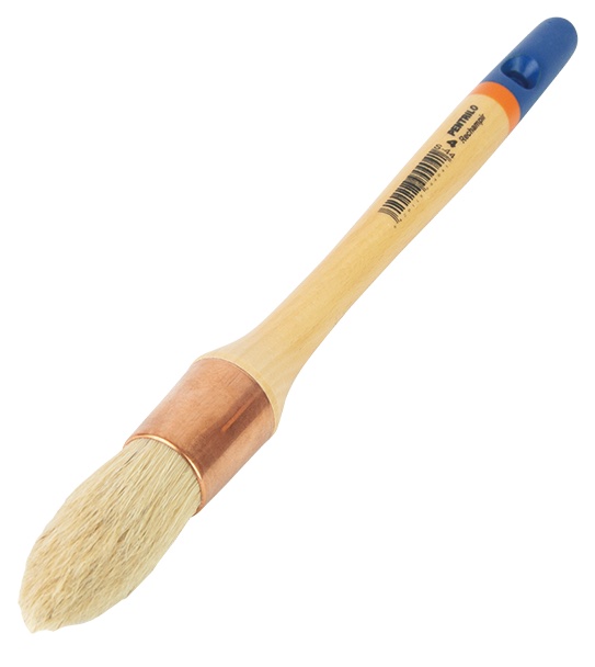 Pensel naturborst spetsig 15/25 mm