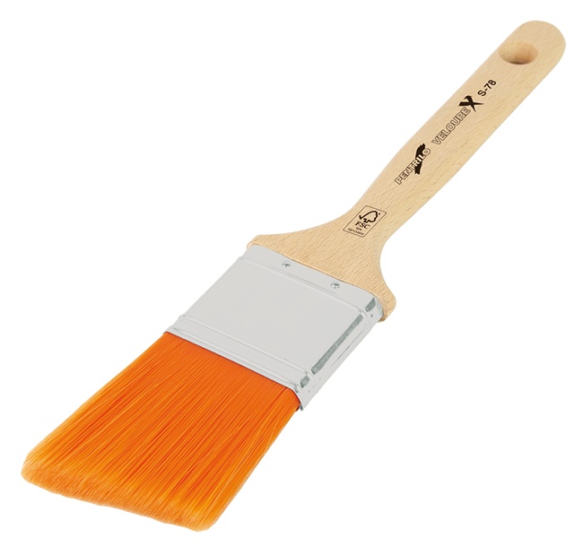 Pensel syntetborst vinklad 